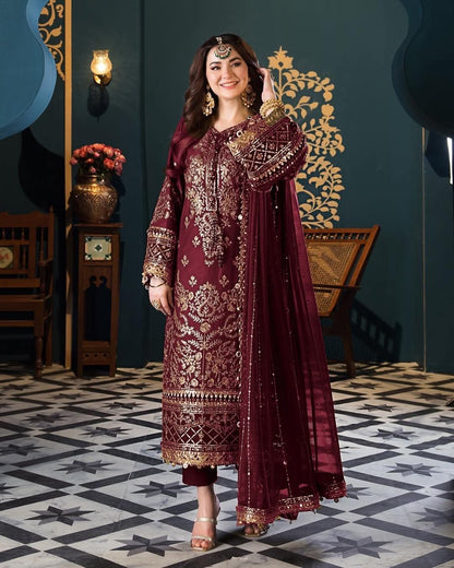 Asim Jofa Chiffon Fancy