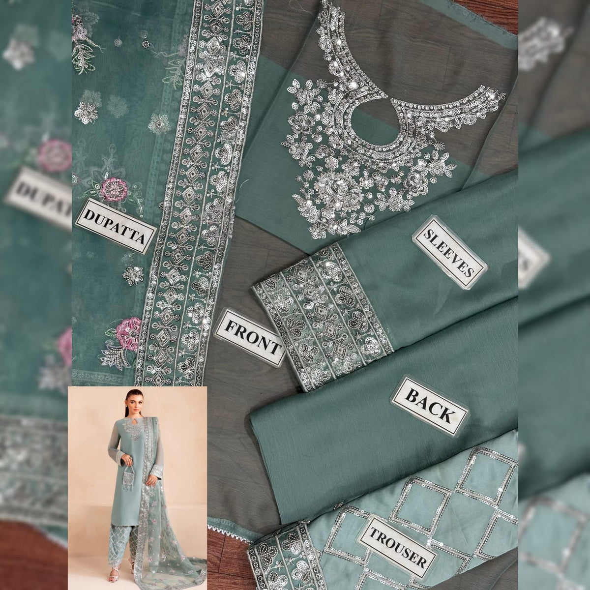 Farasha Chiffon Fancy
