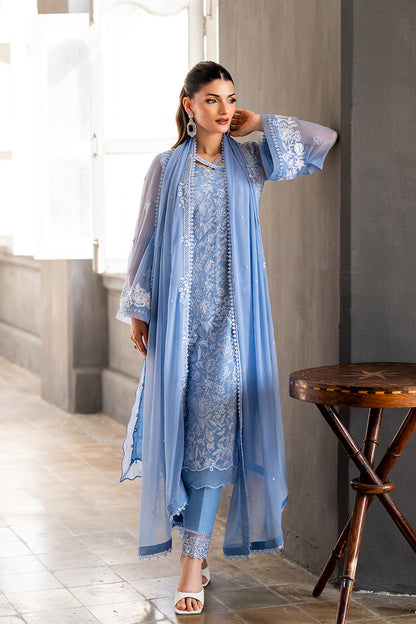 Azure Chiffon Fancy
