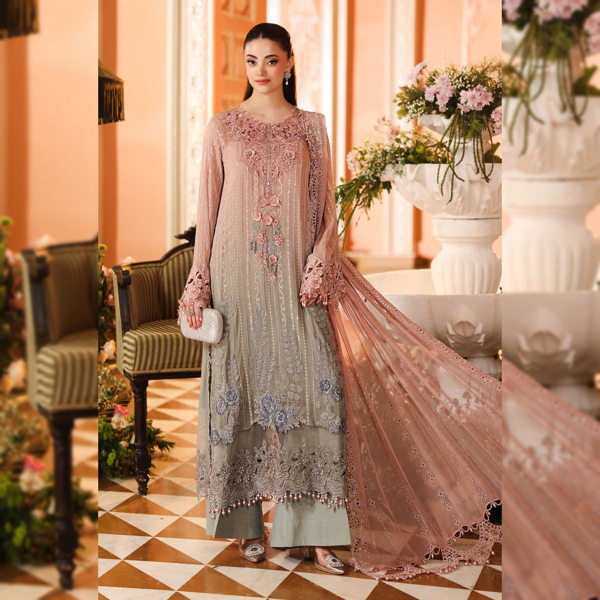 Maria B Chiffon Fancy