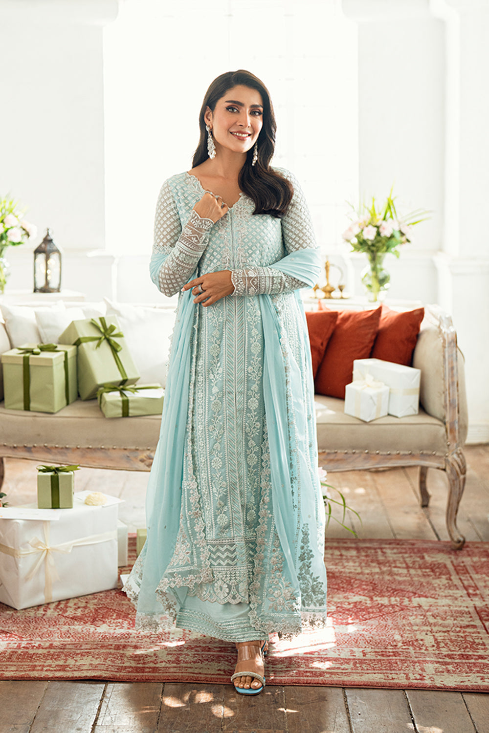 Azure Chiffon Fancy