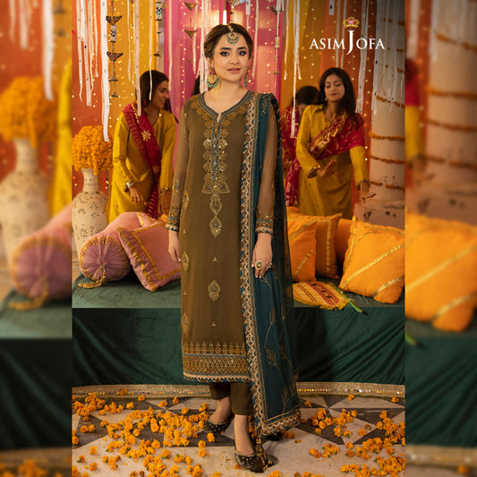 Asim Jofa Chiffon Fancy