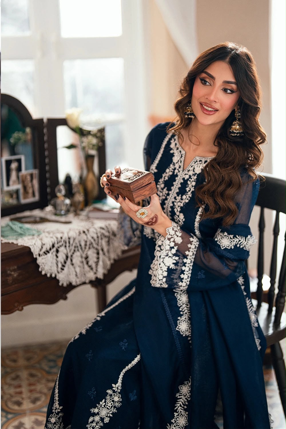 Azure Chiffon Fancy