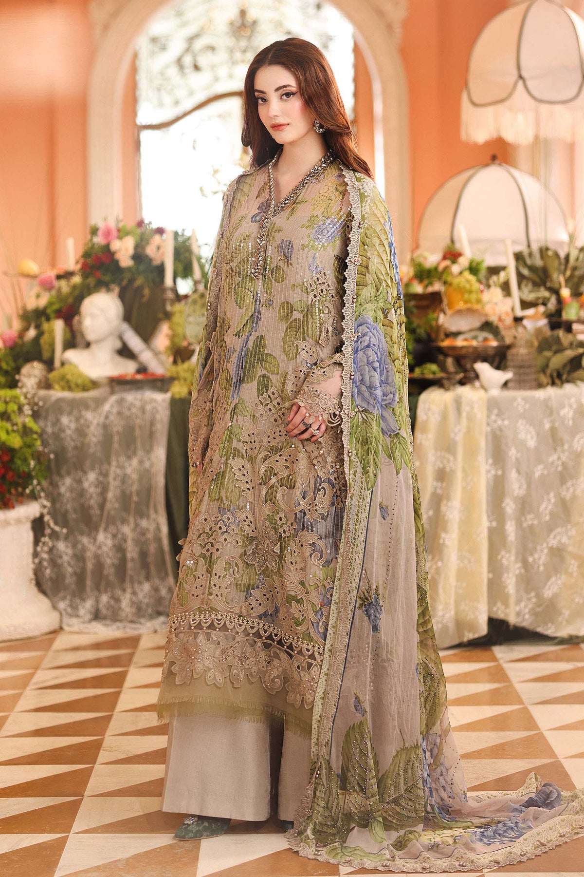 Maria B Chiffon Fancy