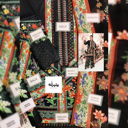 Maria B Lawn Fancy