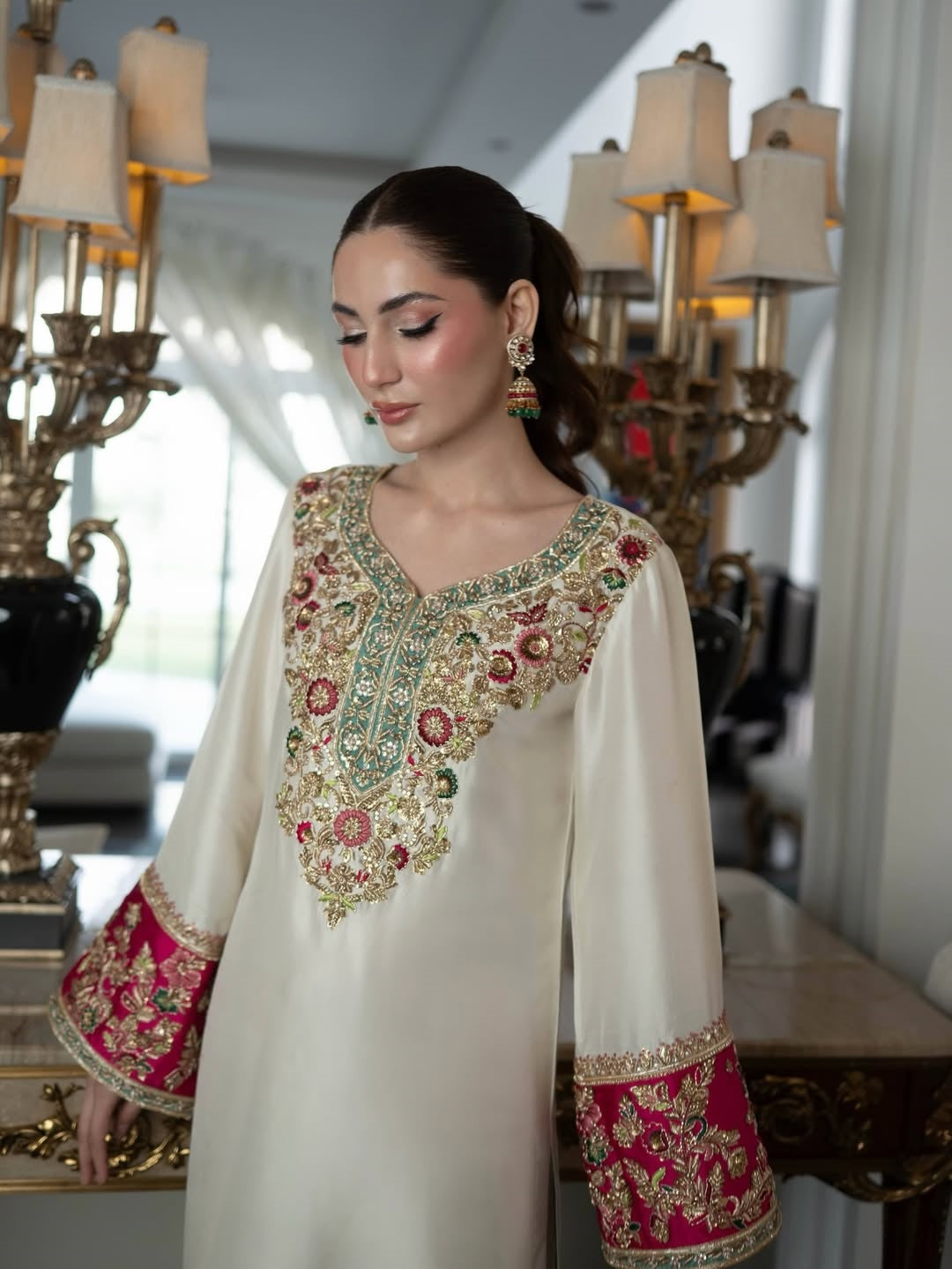 Aleena Khan Silk Fancy