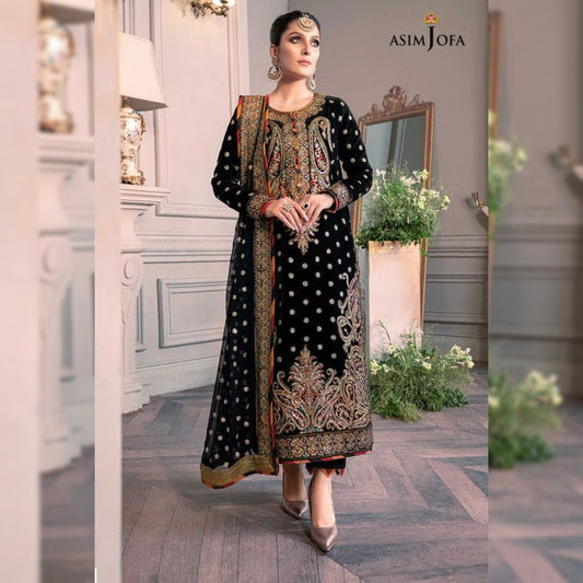 Asim Jofa Velvet Fancy