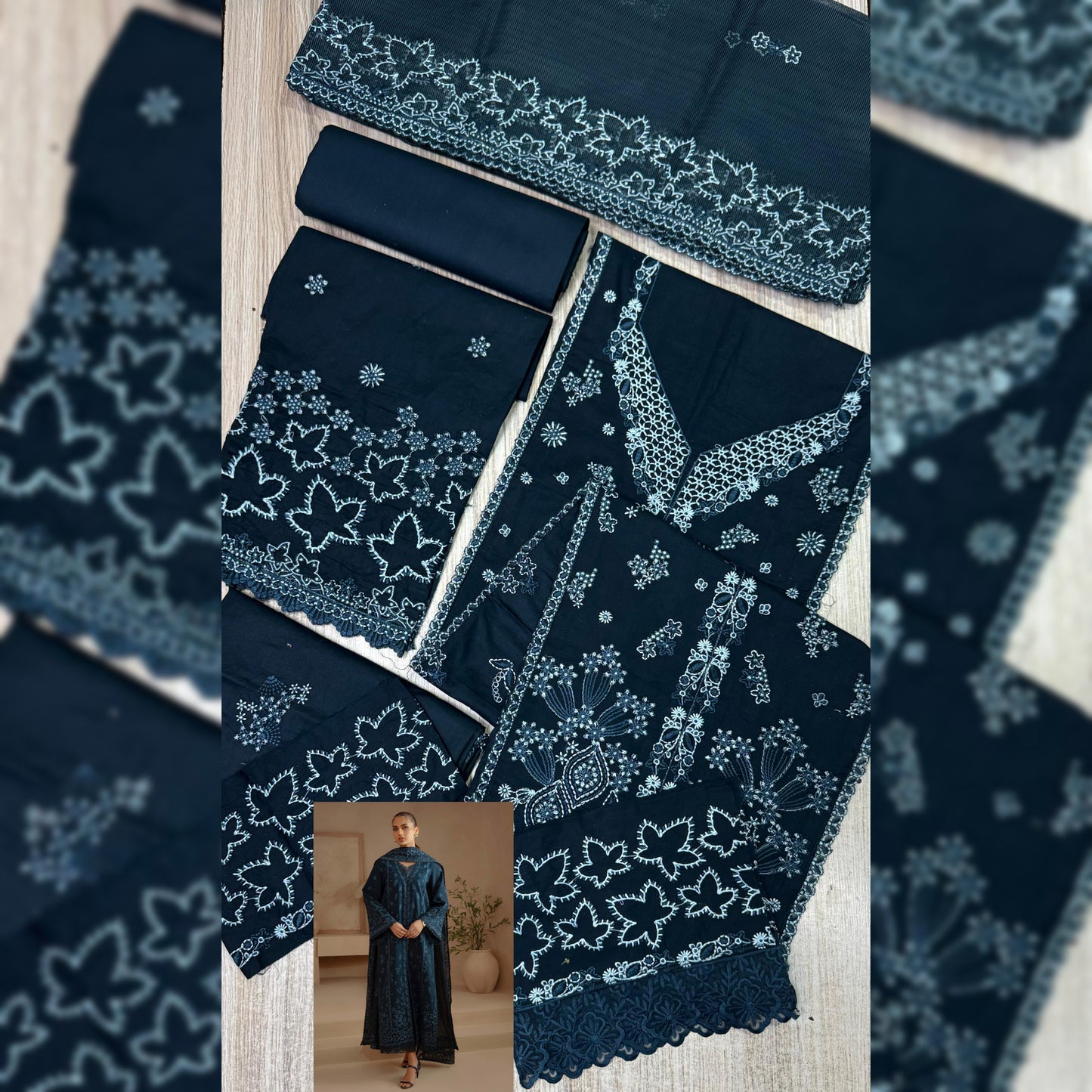 Afrozeh Lawn Fancy