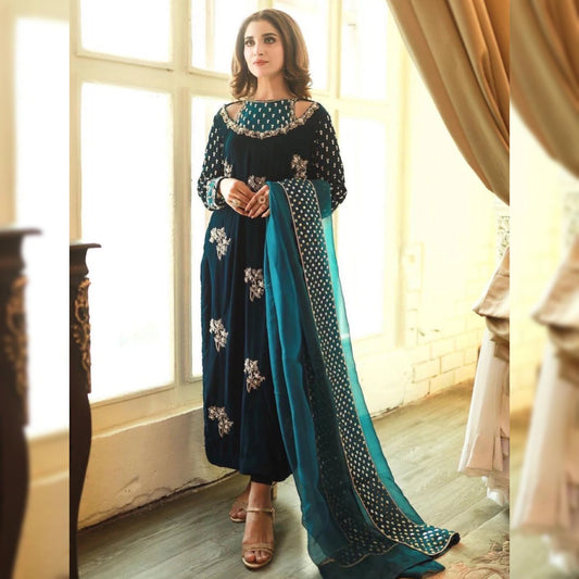 Afrozeh Velvet Fancy