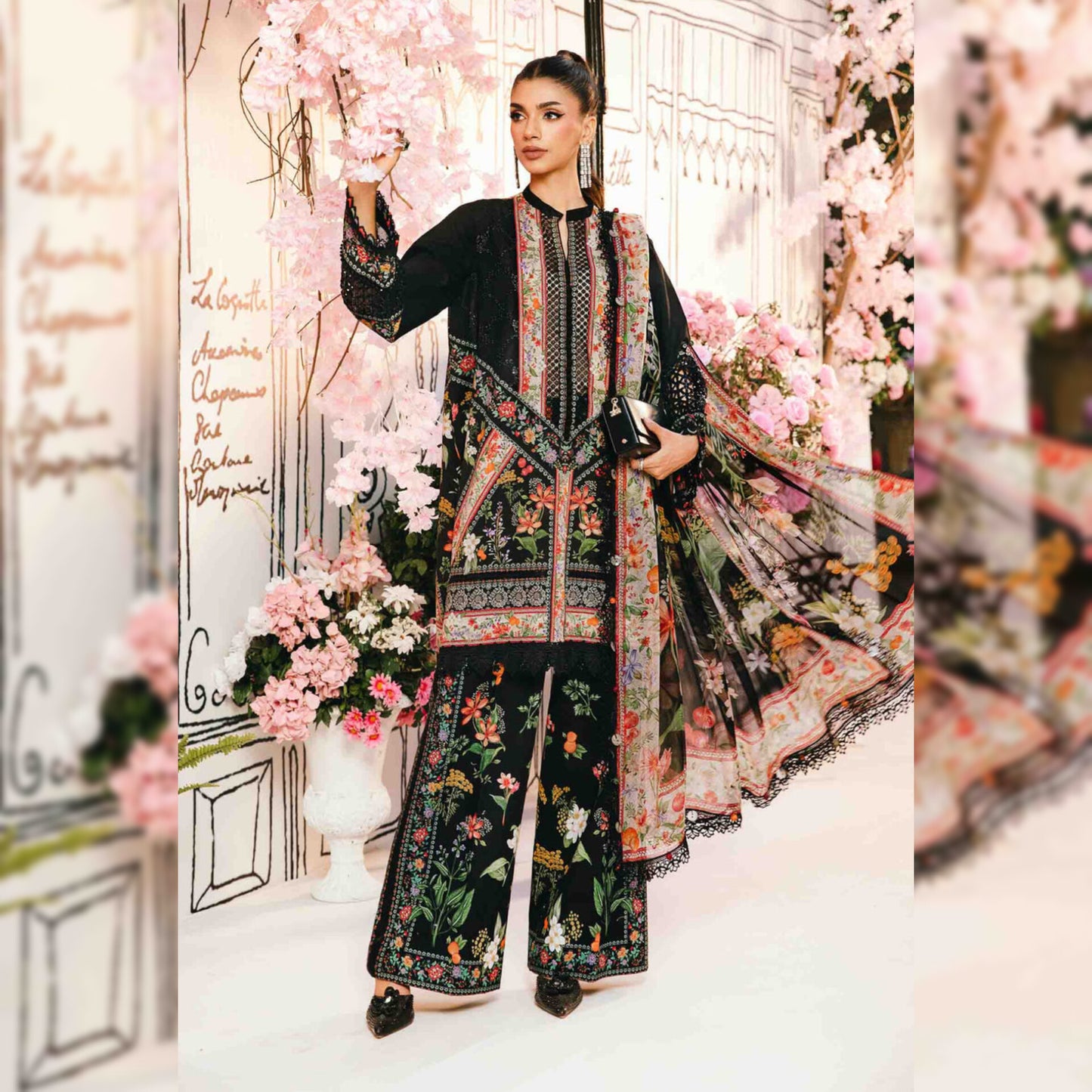Maria B Lawn Fancy