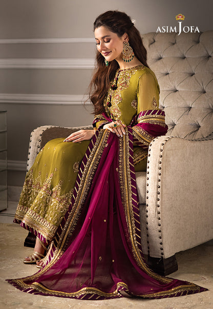 Asim Jofa Chiffon Fancy