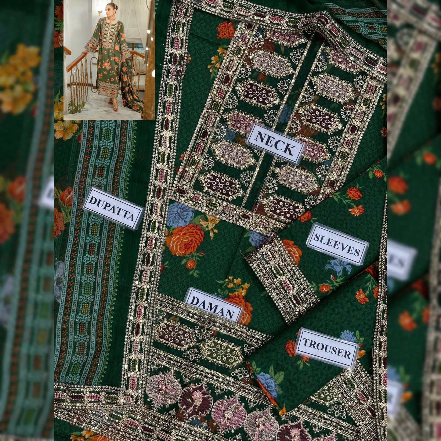 Aneela Lawn Fancy