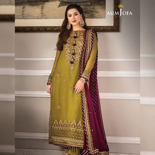 Asim Jofa Chiffon Fancy