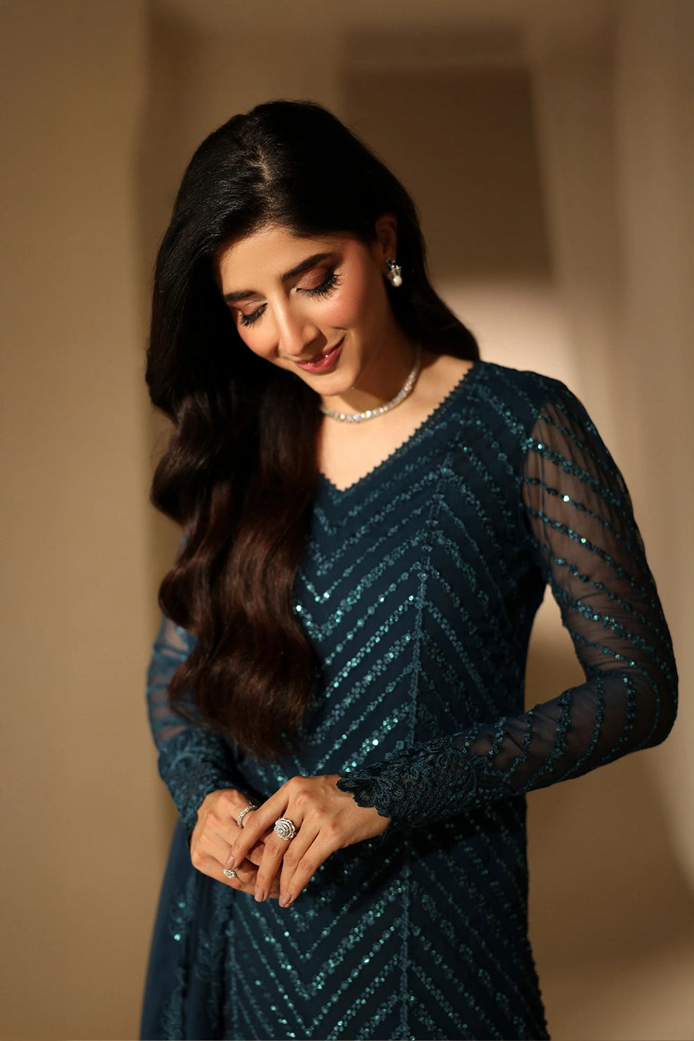 Azure Chiffon Fancy