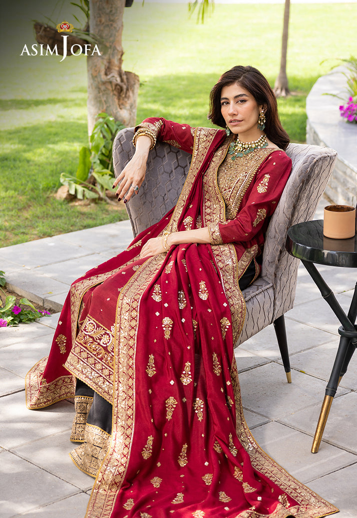 Asim Jofa Chiffon Fancy