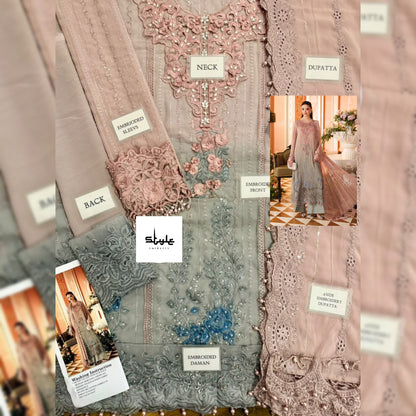 Maria B Chiffon Fancy