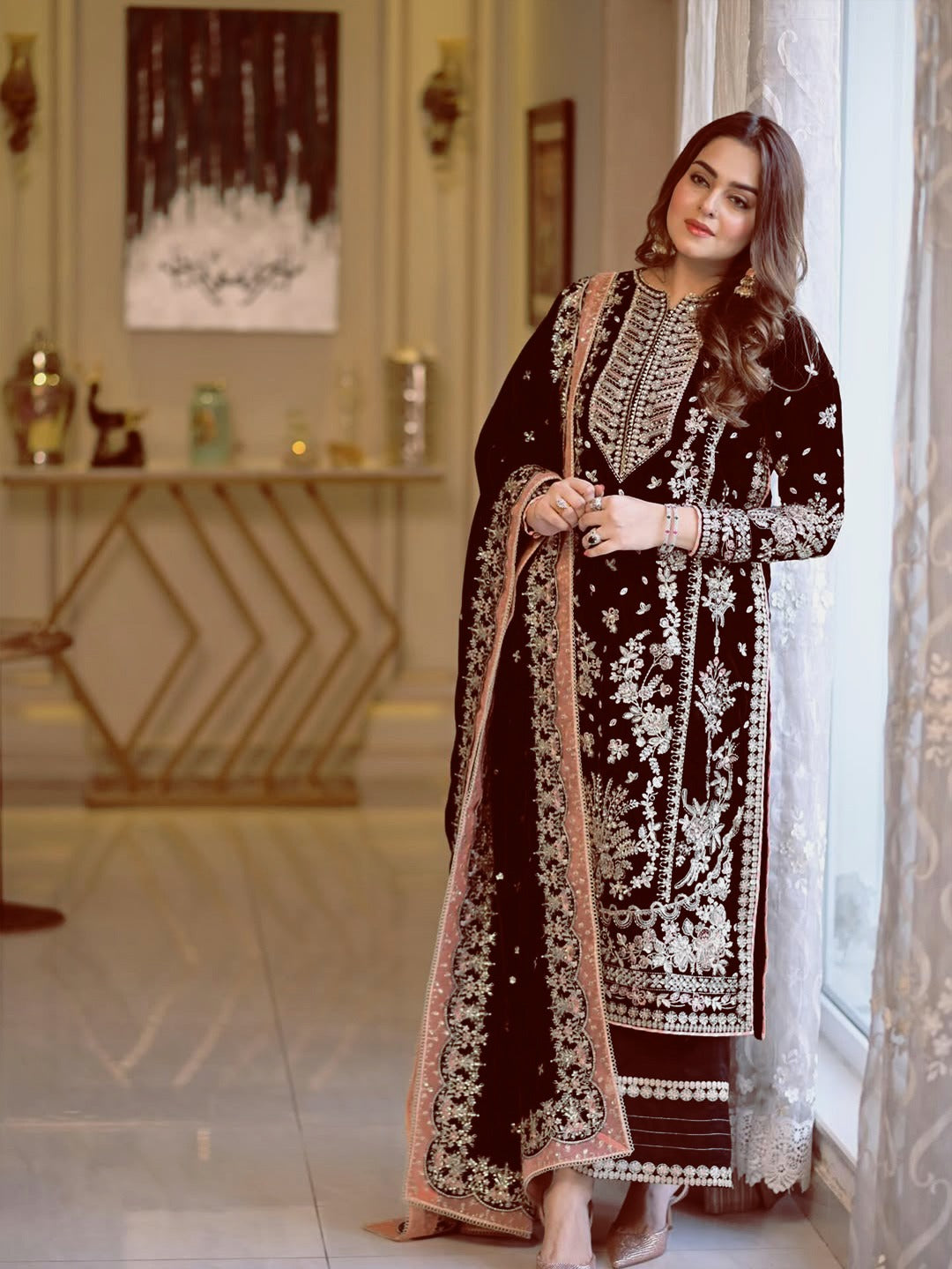 Aneela Velvet Fancy