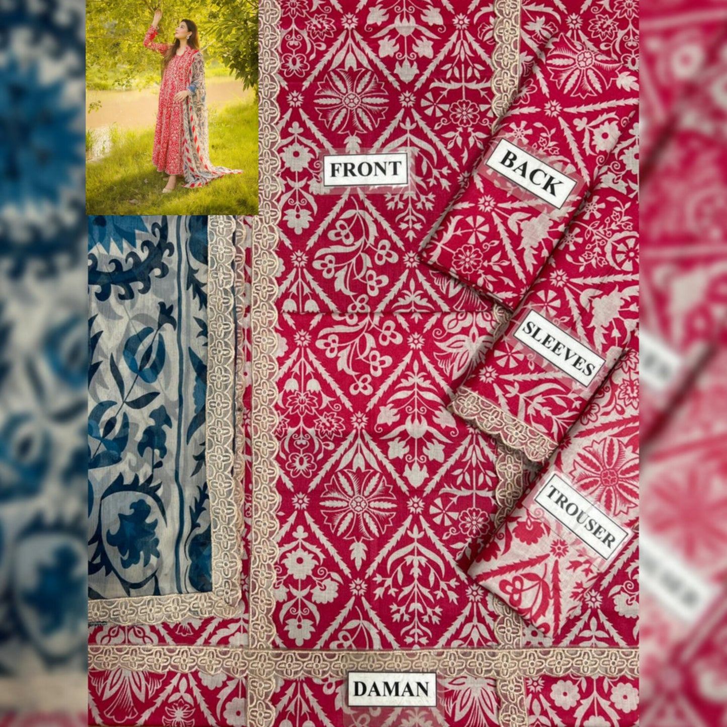 Aneela Lawn Fancy