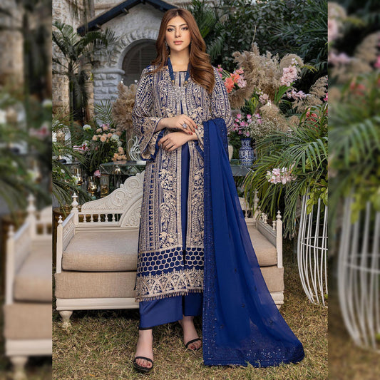 Azure Chiffon Fancy