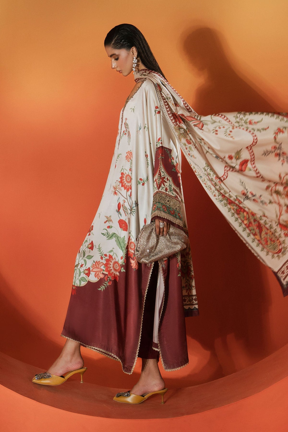 Maria B Silk Fancy