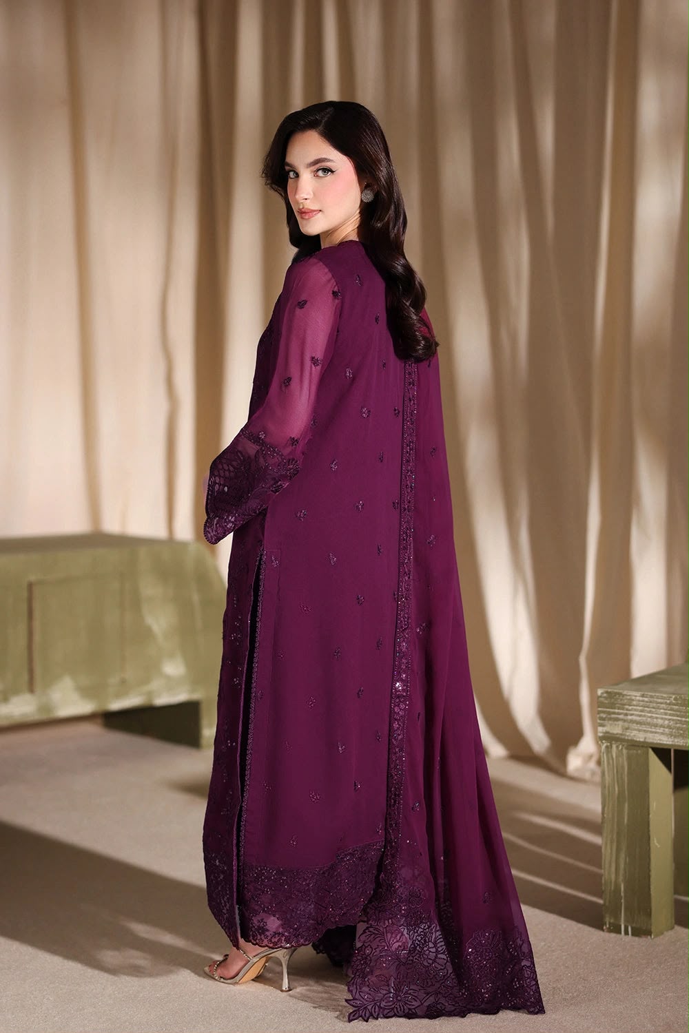 Azure Chiffon Fancy