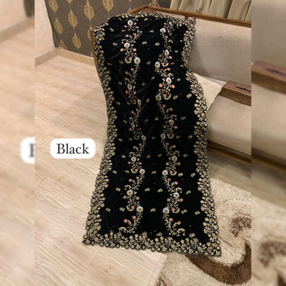 Velvet Shawl Fancy