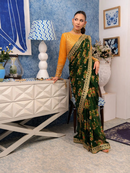 Aneela Chiffon Saree