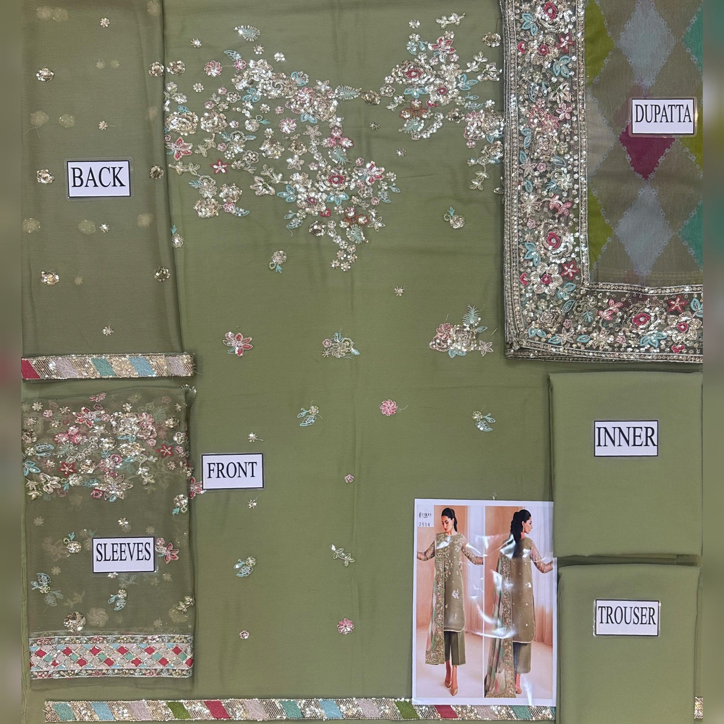 Farasha Chiffon Fancy