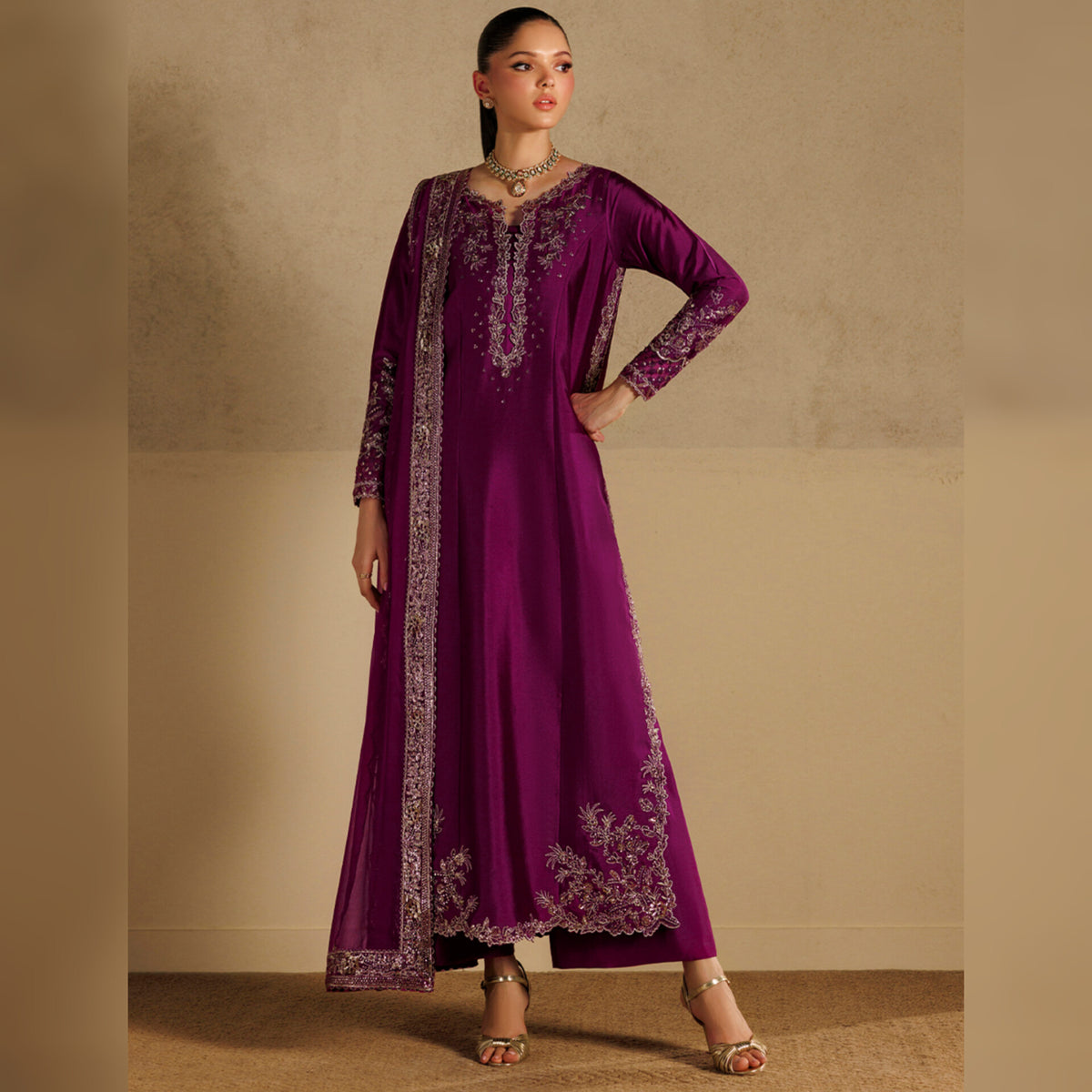 Kaftan Silk Fancy