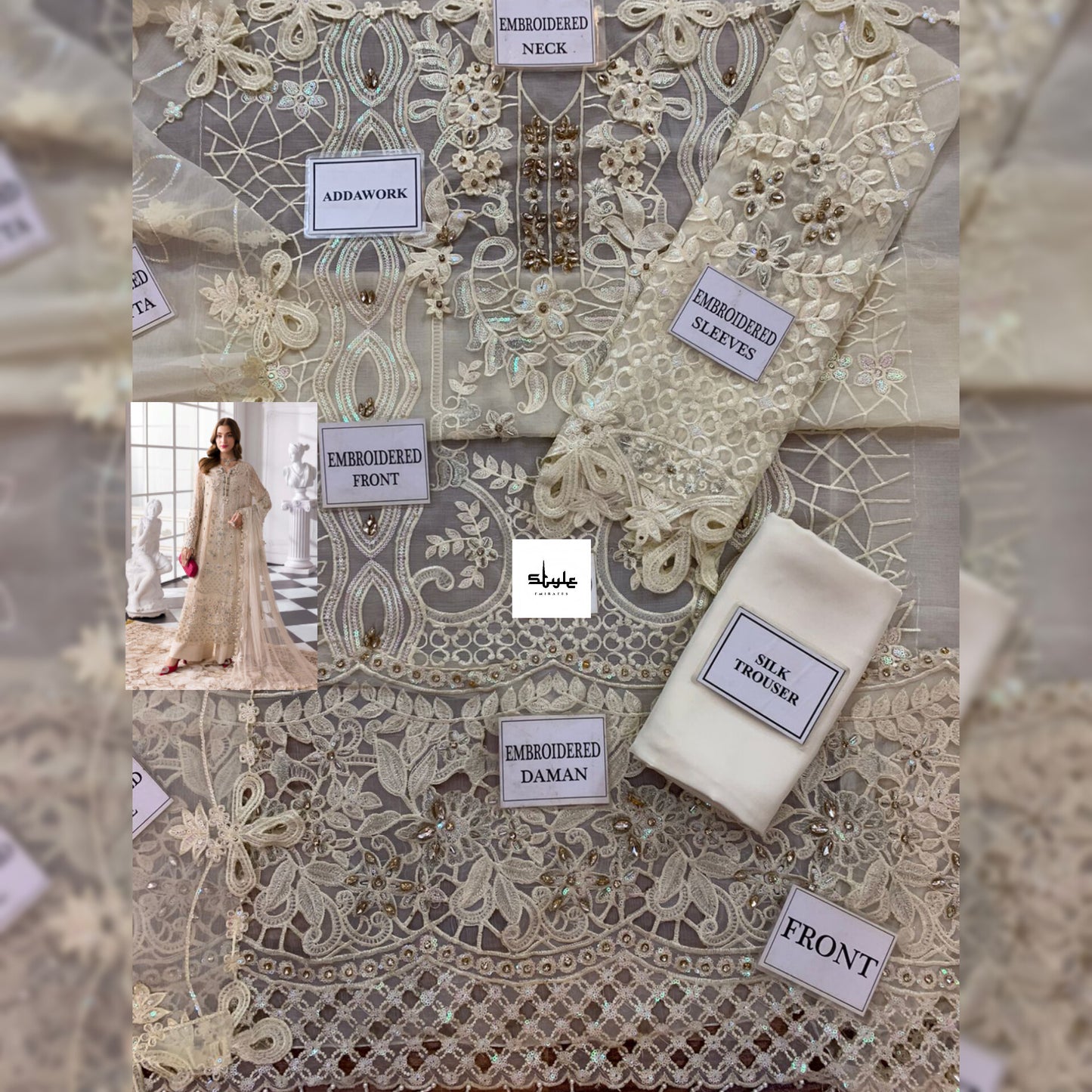 Maria B Chiffon Fancy