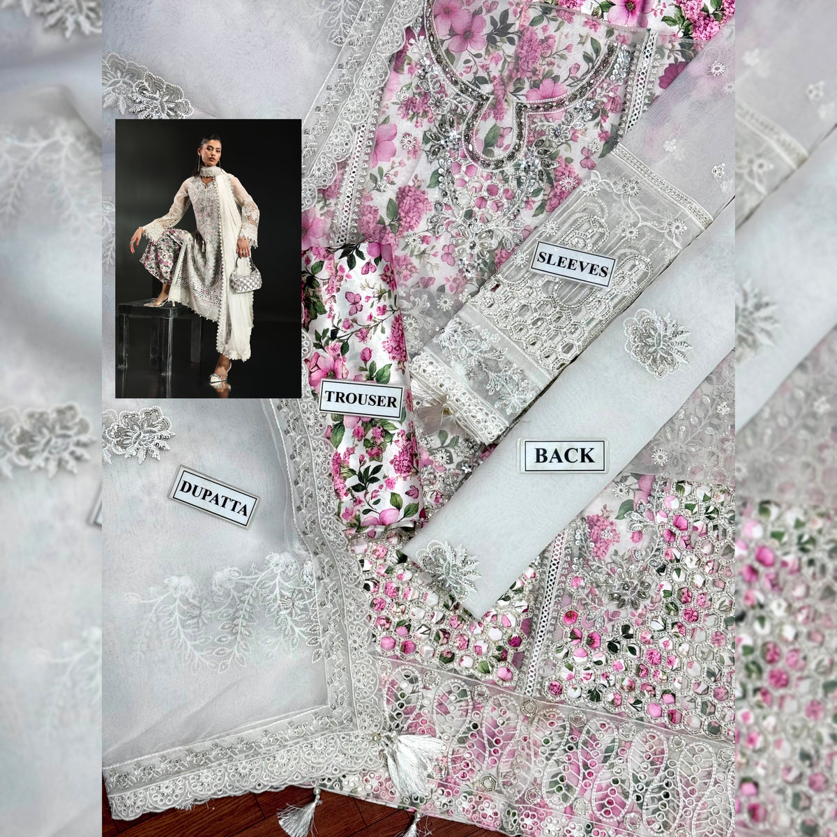 Maria B Organza Fancy