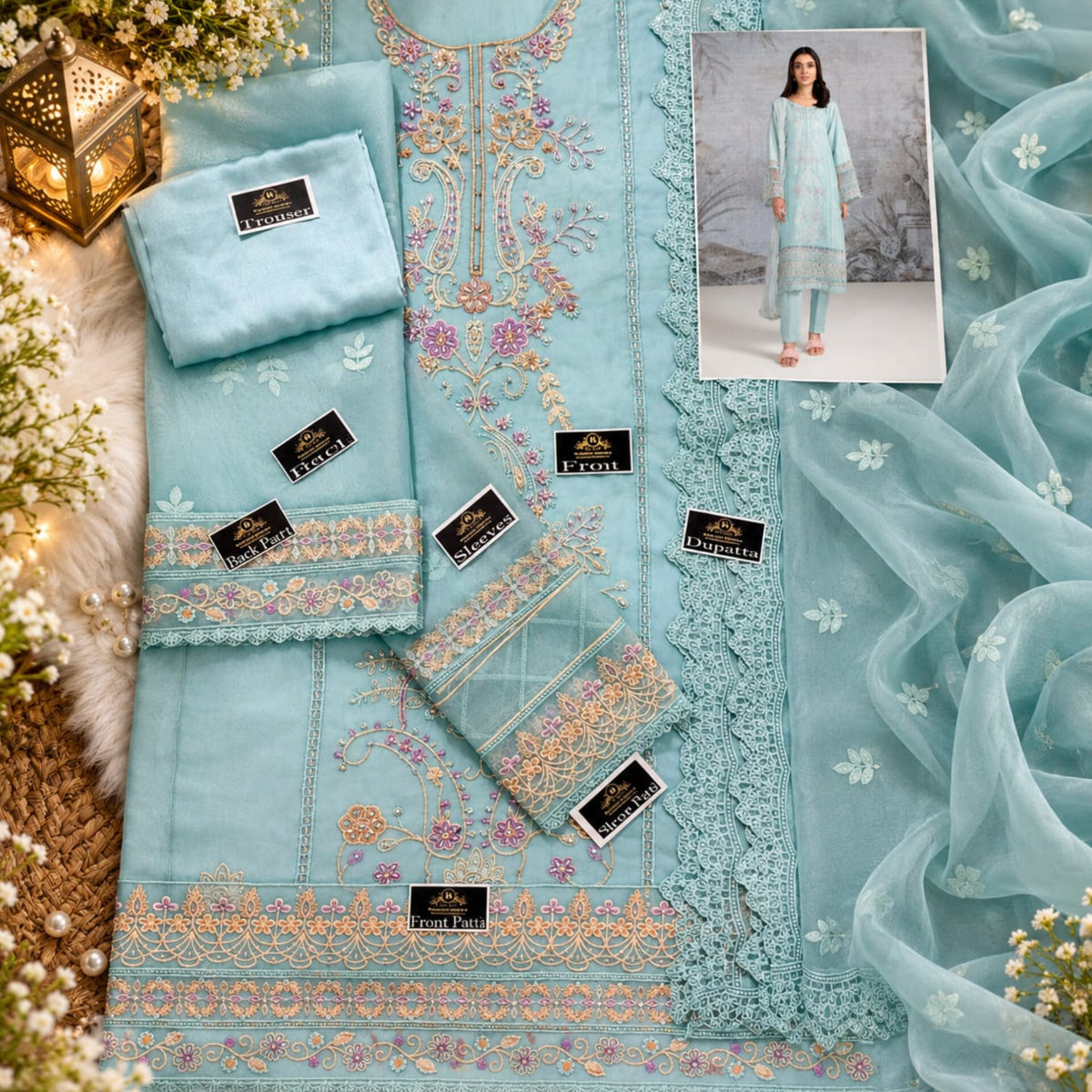 Maria B Organza Fancy