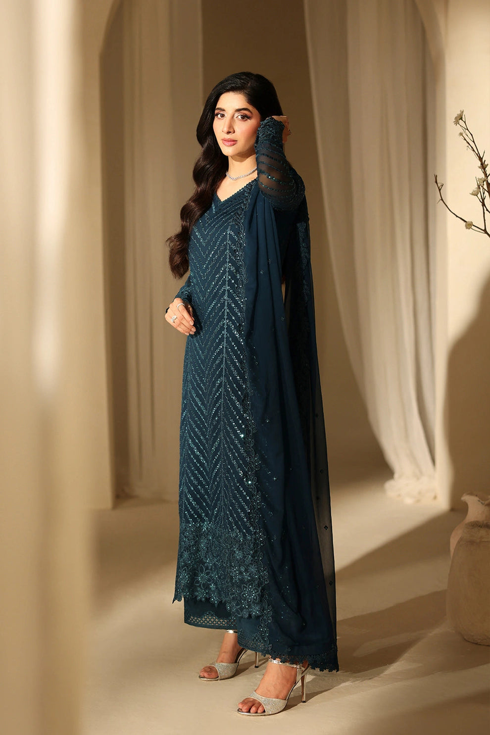 Azure Chiffon Fancy