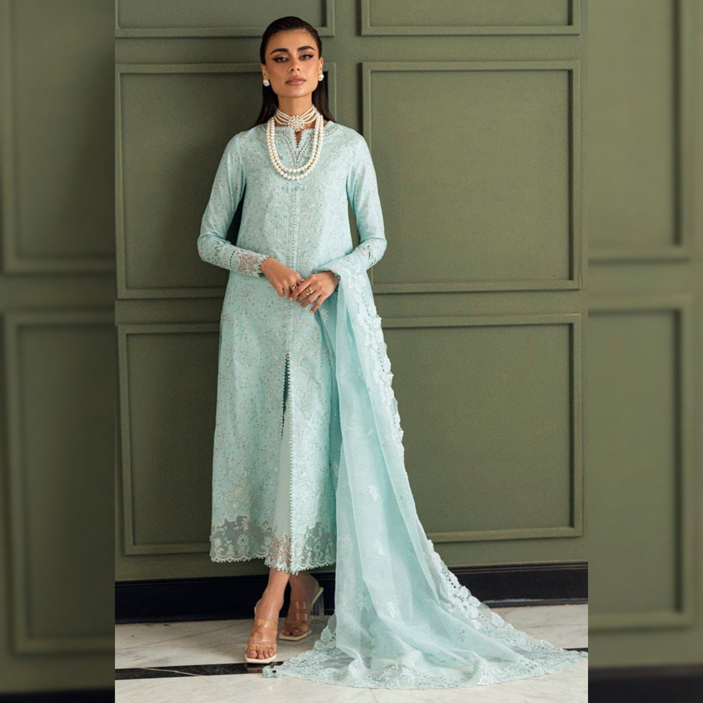 Qalamkar Lawn Fancy
