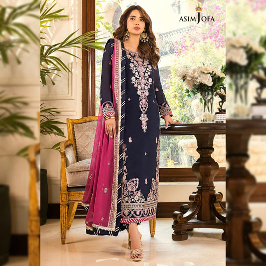 Asim Jofa Chiffon Fancy