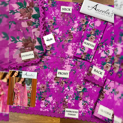 Aneela Lawn Fancy