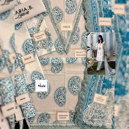 Maria B Lawn Fancy