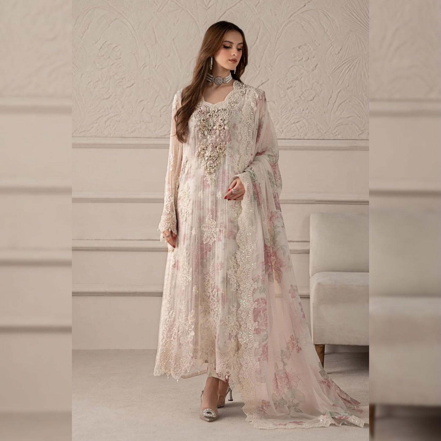 Maria B Chiffon Fancy