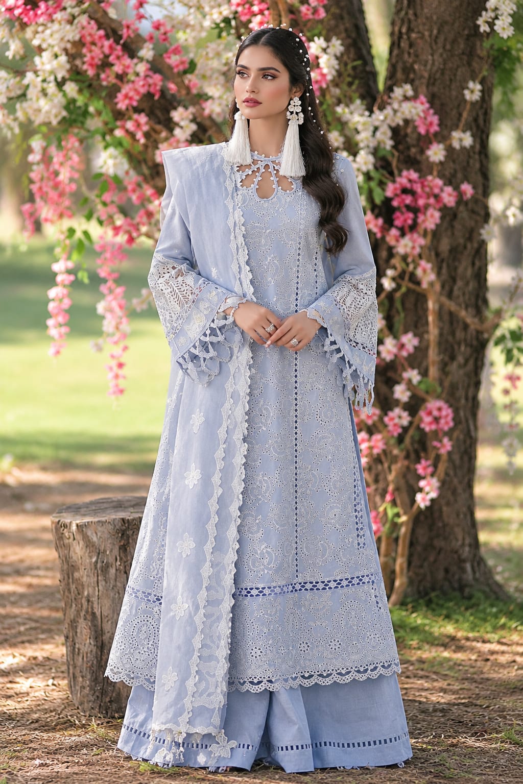 Qalamkar Lawn Fancy