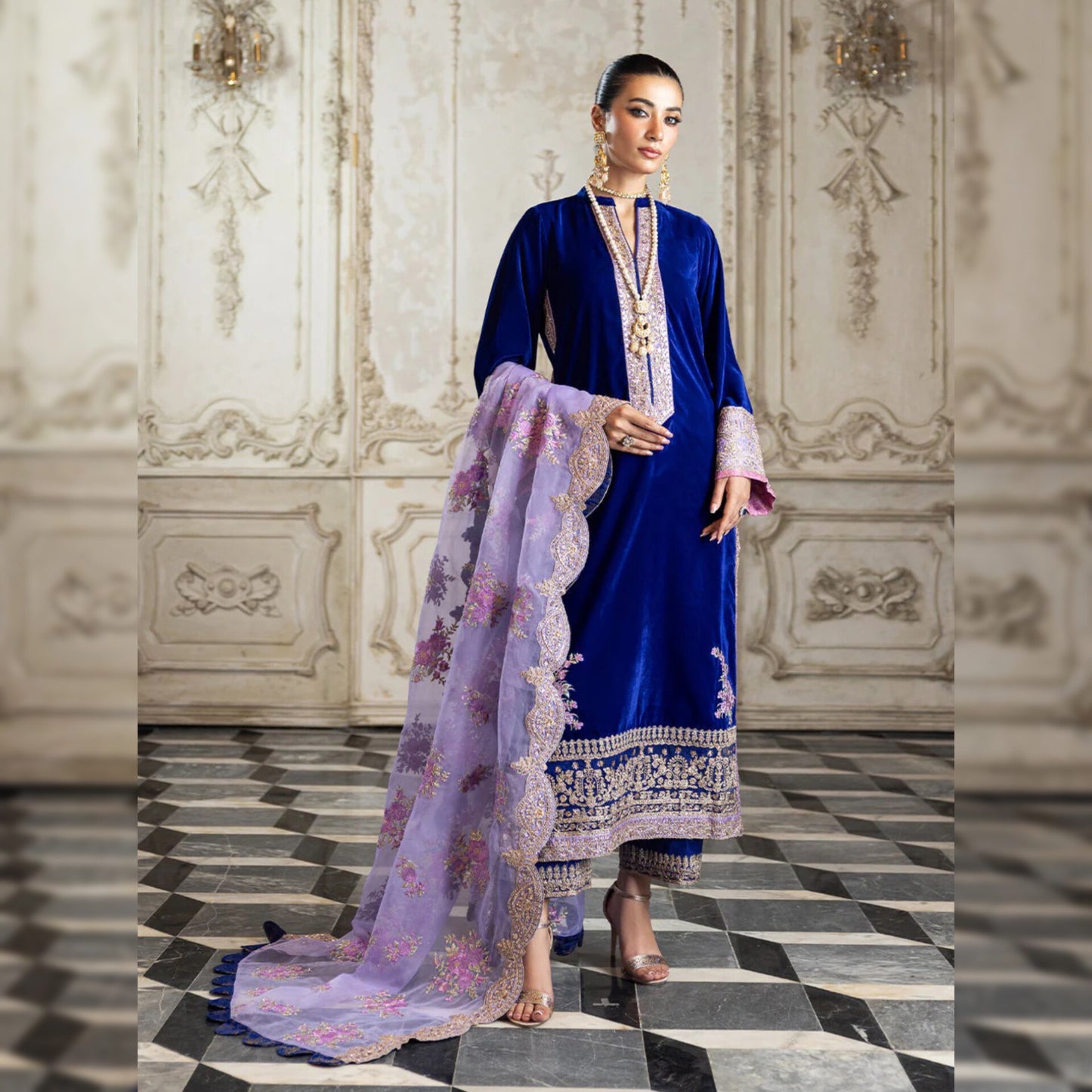 Zainab Chottani Velvet Fancy