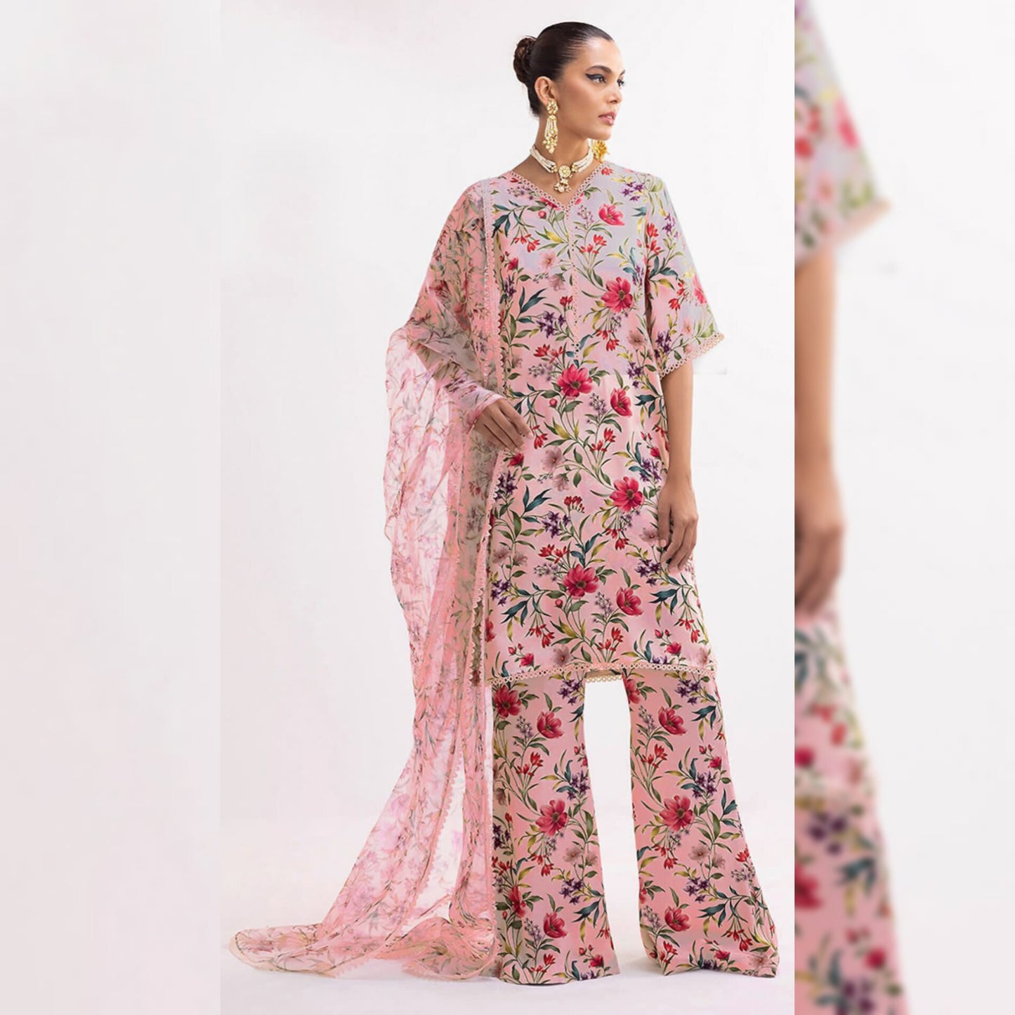 Zainab Chottani Cotton Silk Fancy