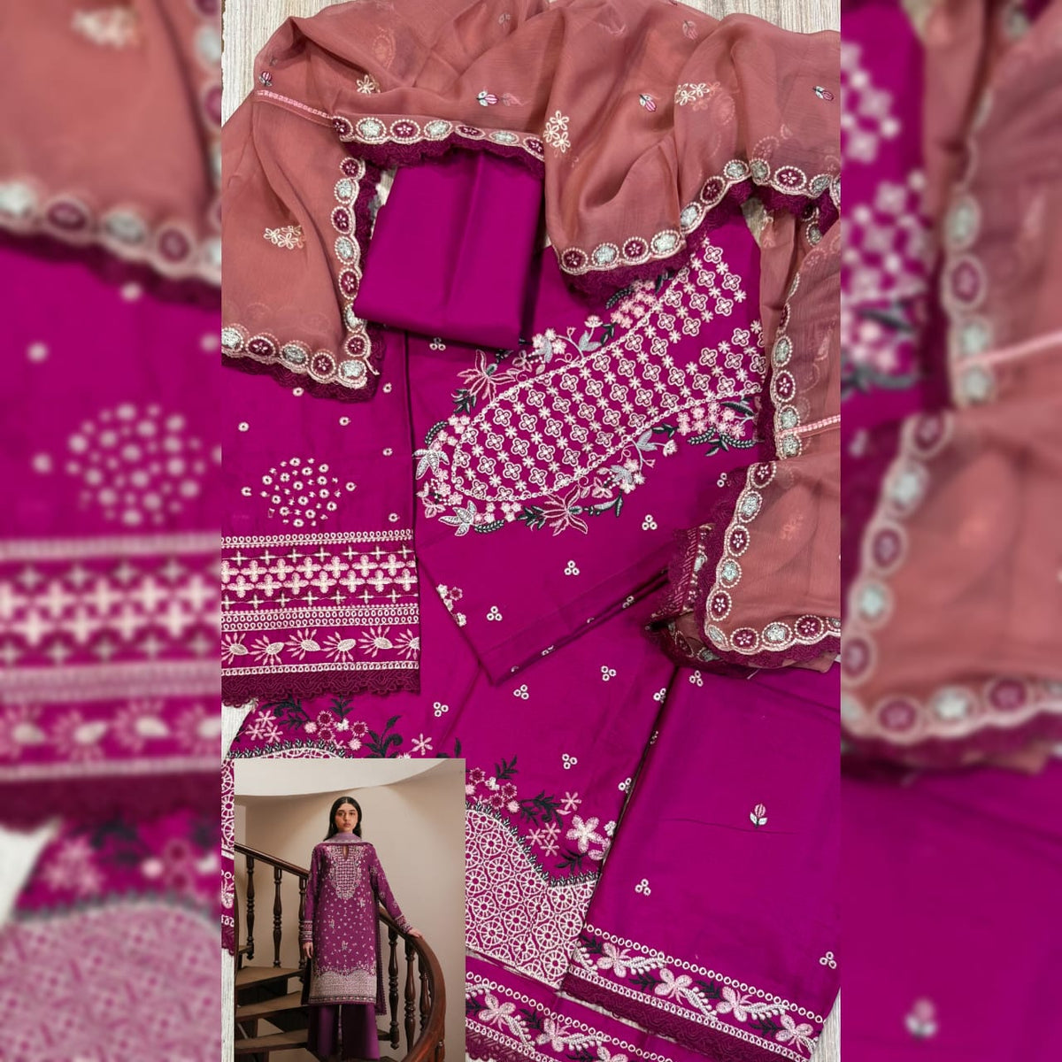 Afrozeh Lawn Fancy