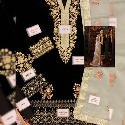 Zainab Chottani Velvet Fancy
