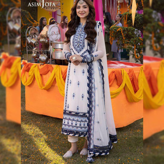 Asim Jofa Chiffon Fancy
