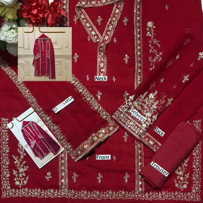 Agha Noor Chiffon Fancy