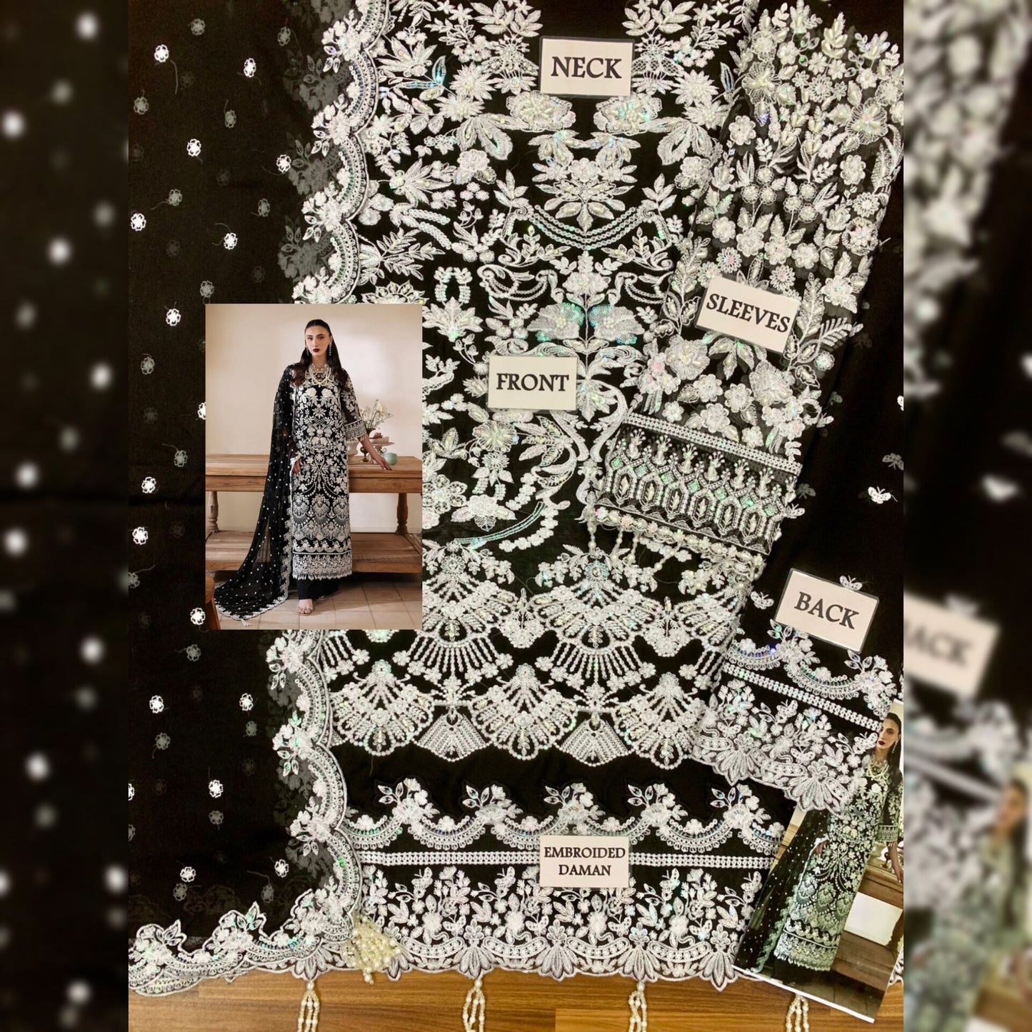 Imrozia Chiffon Fancy