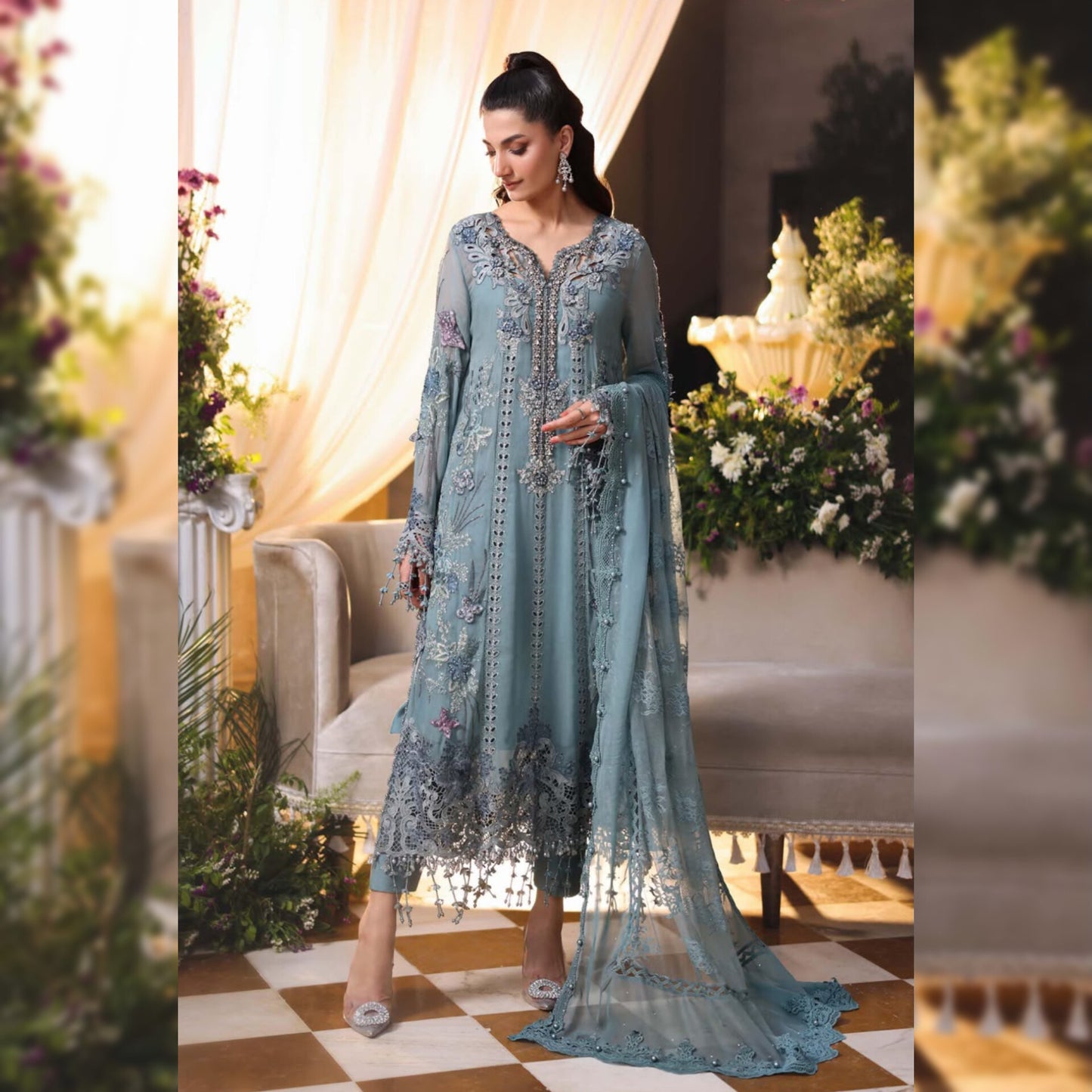 Maria B Chiffon Fancy