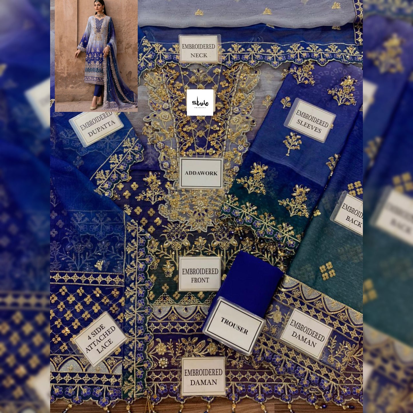 Emaan Adeel Chiffon Fancy