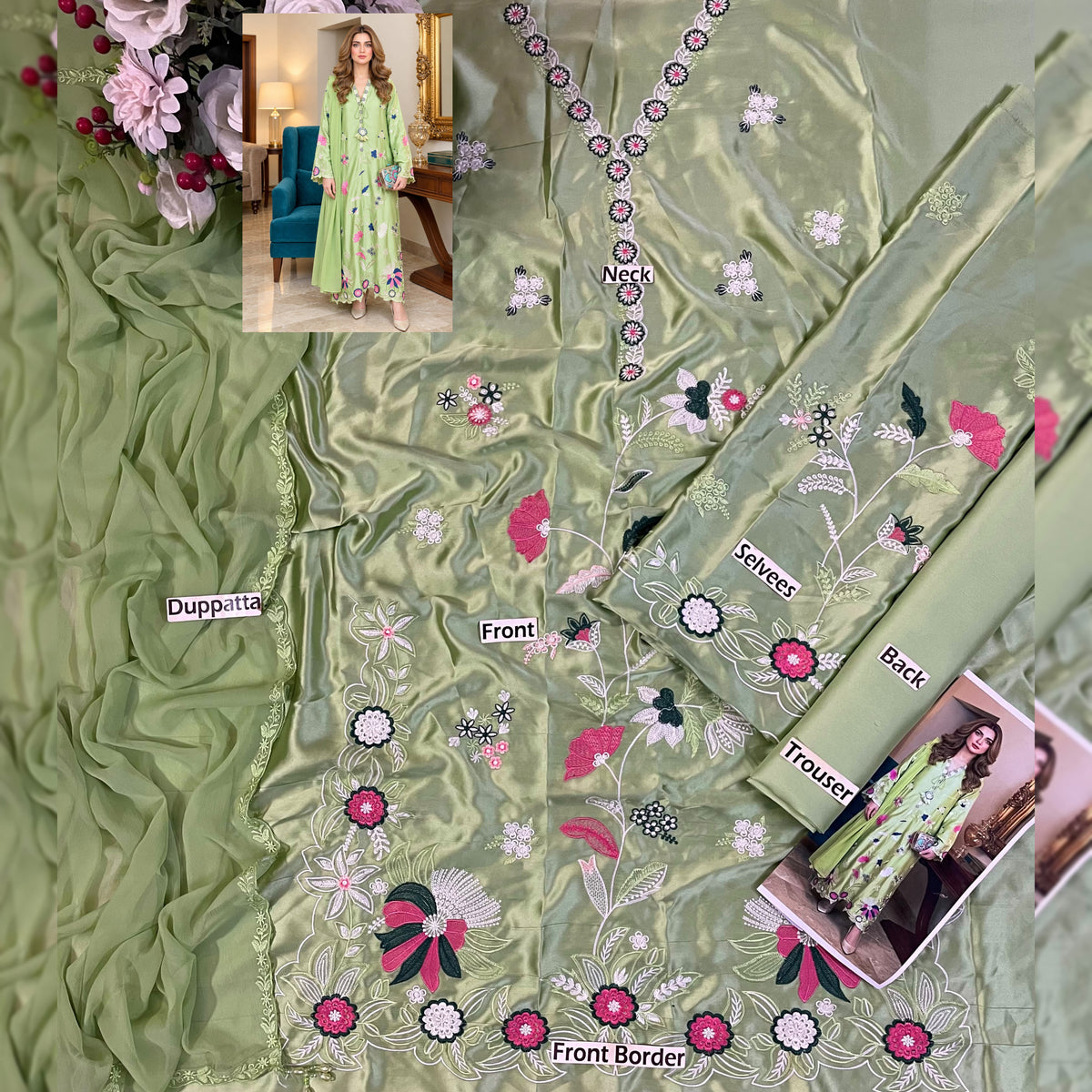Kaftan Silk Fancy