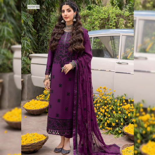 Asim Jofa Chiffon Fancy
